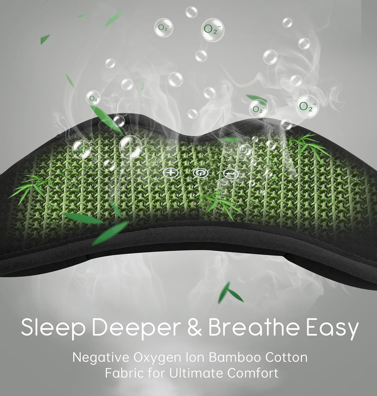 Sleep Mask with Headphones Bluetooth 5.4  TOPOINT 3D Eye Mask Blackout with Soft Bamboo Cotton for Side Sleepers Women Men  Sleep Headphones Earphones HD Speaker Microphone for Travel Meditation Gift